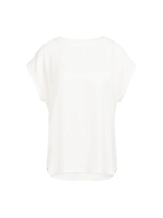 Yaya Fabric mix top Off white