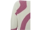 Yaya Sweater with jacquard Bone white dessin