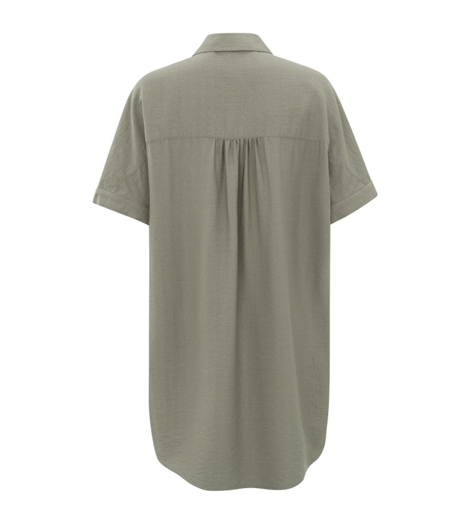 Yaya Loose batwing dress Army green