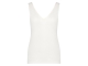 YBLS Tanktop With V-neck & Round Neck 112 Off White