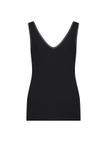 YBLS Tanktop With V-neck & Round Neck 990 Black