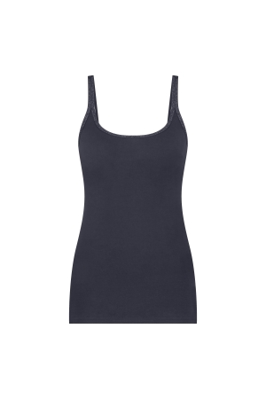 YBLS Lurex Strap Top 272 Navy