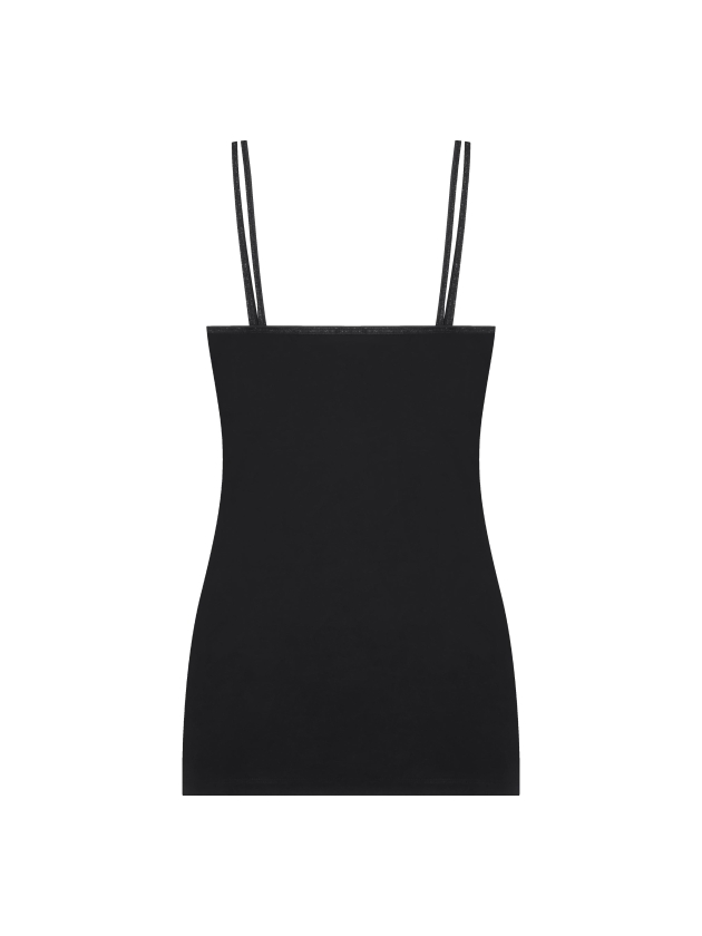 YBLS Lurex Strap Top 990 Black