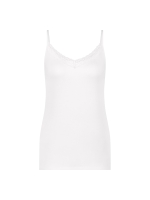 YBLS Lace Strap Top 100 White