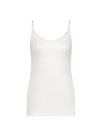 YBLS Lace Strap Top 112 Off White