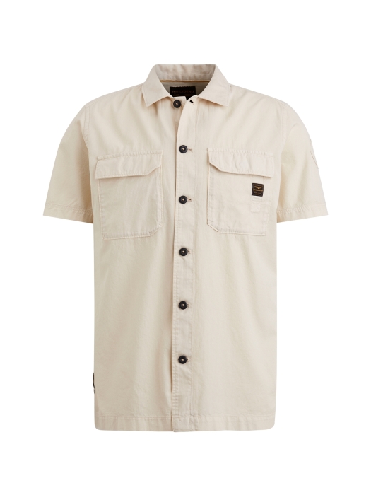 PME Legend Short Sleeve Shirt Ctn  bedford 7013 Bone White