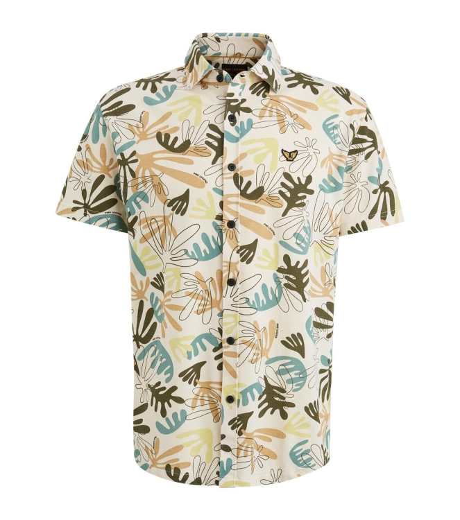 PME Legend Short Sleeve Shirt Print On Jersey 7011 Birch