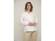 Rino en Pelle Blouse with fancy tape 10 white