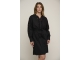 Rino en Pelle Dress with fancy tape 9900 black