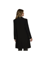 Rino en Pelle Single breasted coat 9900 black