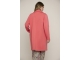 Rino en Pelle Double breasted coat 3020 coral
