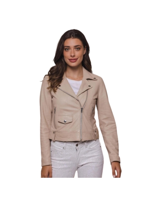 Rino en Pelle Biker jacket 6 beach