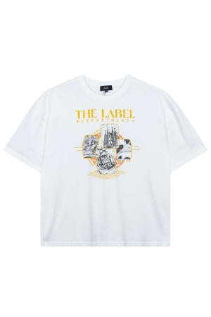 Alix the Label Ladies knitted the label t-shirt 012 soft white
