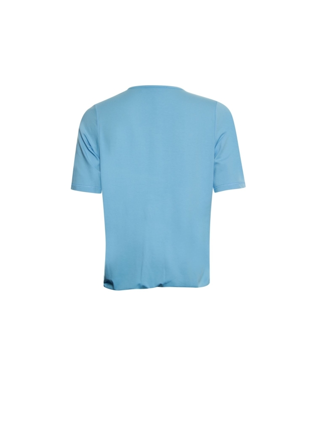 Sarto Fashion Blouson o-neck h733 blue