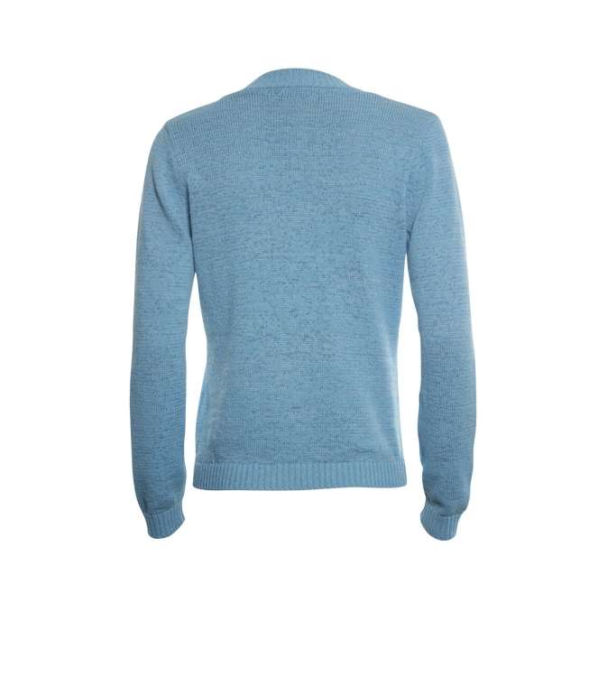 Sarto Fashion Cardigan v-neck h733 blue