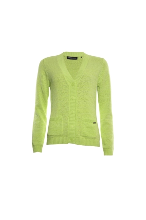 Sarto Fashion Cardigan v-neck h618 green