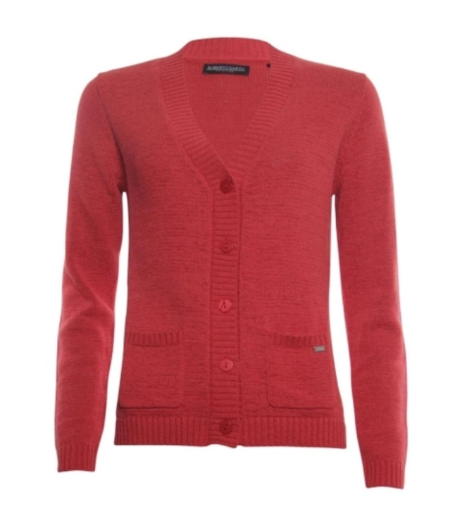 Sarto Fashion Cardigan v-neck h245 red