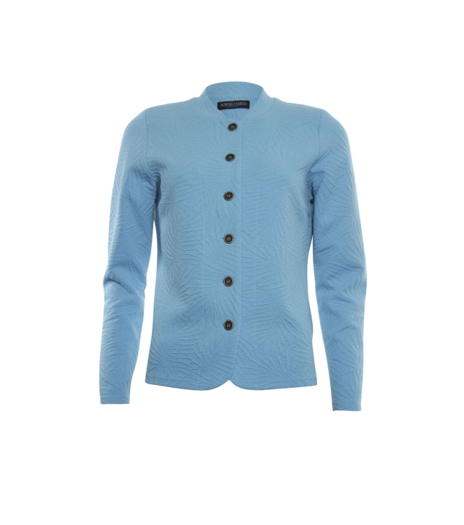 Sarto Fashion Jacket o-neck h733 blue