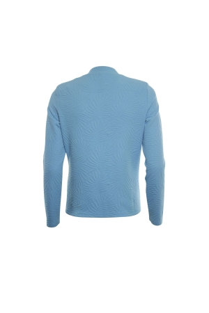 Sarto Fashion Jacket o-neck h733 blue