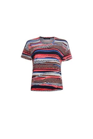 Sarto Fashion Blouson v-neck h1720 multicolor