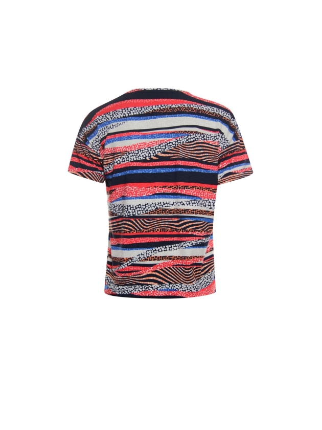 Sarto Fashion Blouson v-neck h1720 multicolor