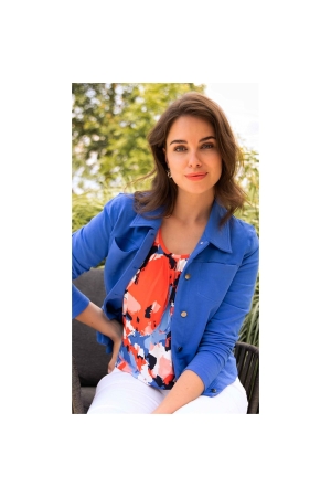 Sarto Fashion Blouson o-neck h1841 multicolor