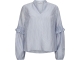 Co Couture SamiCC Stripe Blouse 23 Pale Blue