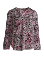 Freequent Blouse Moonbeam w.Raspberry Rose