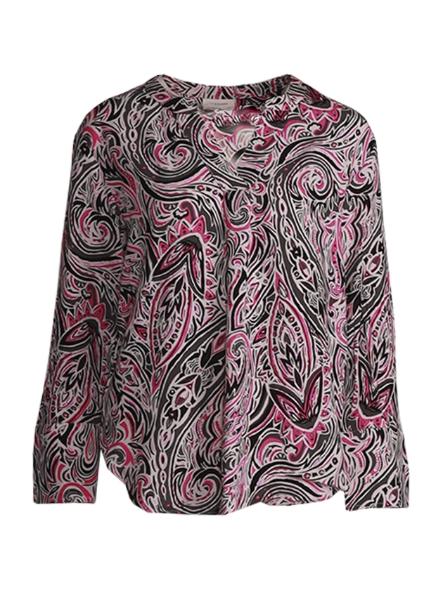Freequent Blouse Moonbeam w.Raspberry Rose