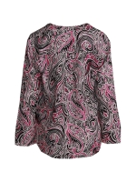 Freequent Blouse Moonbeam w.Raspberry Rose