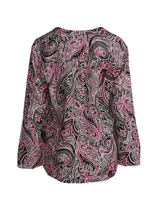 Freequent Blouse Moonbeam w.Raspberry Rose