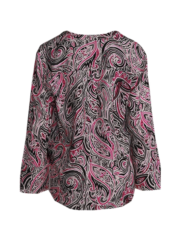 Freequent Blouse Moonbeam w.Raspberry Rose