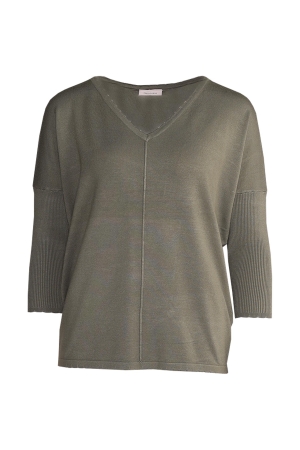 Freequent Pullover Deep Lichen Green 