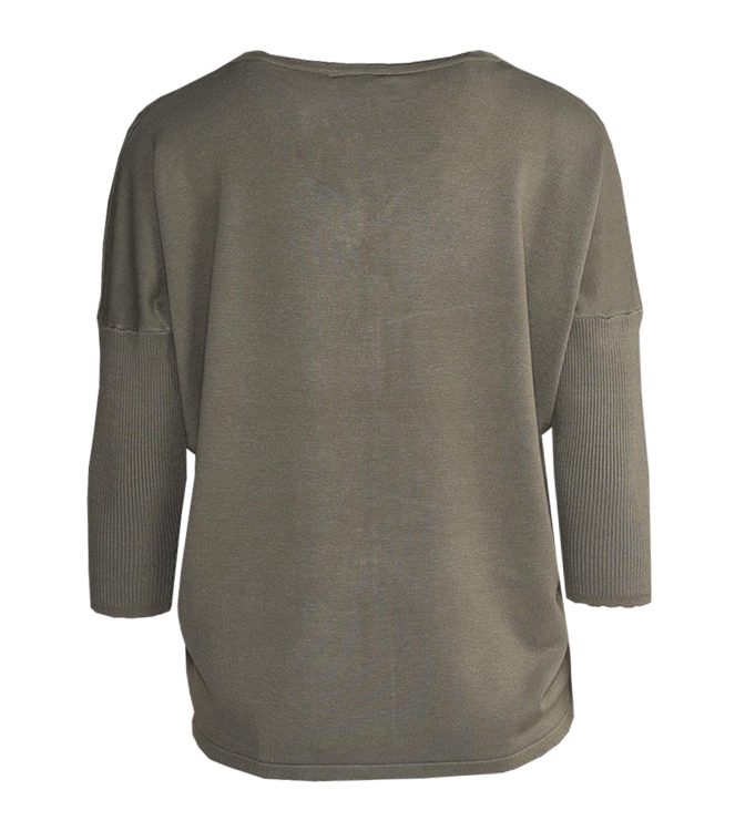 Freequent Pullover Deep Lichen Green 