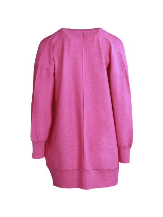 Freequent Cardigan Raspberry Rose Melange