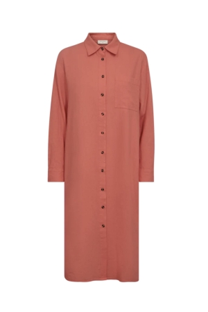 Freequent Jurk Hot Coral
