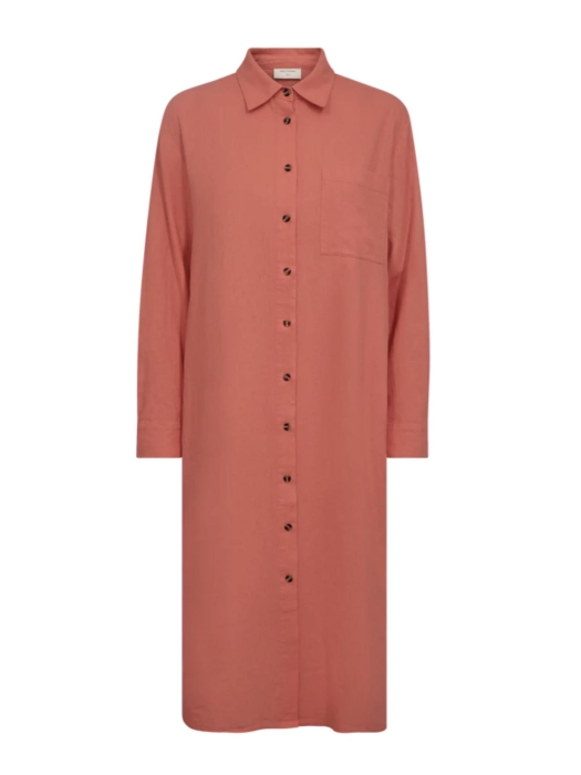 Freequent Jurk Hot Coral