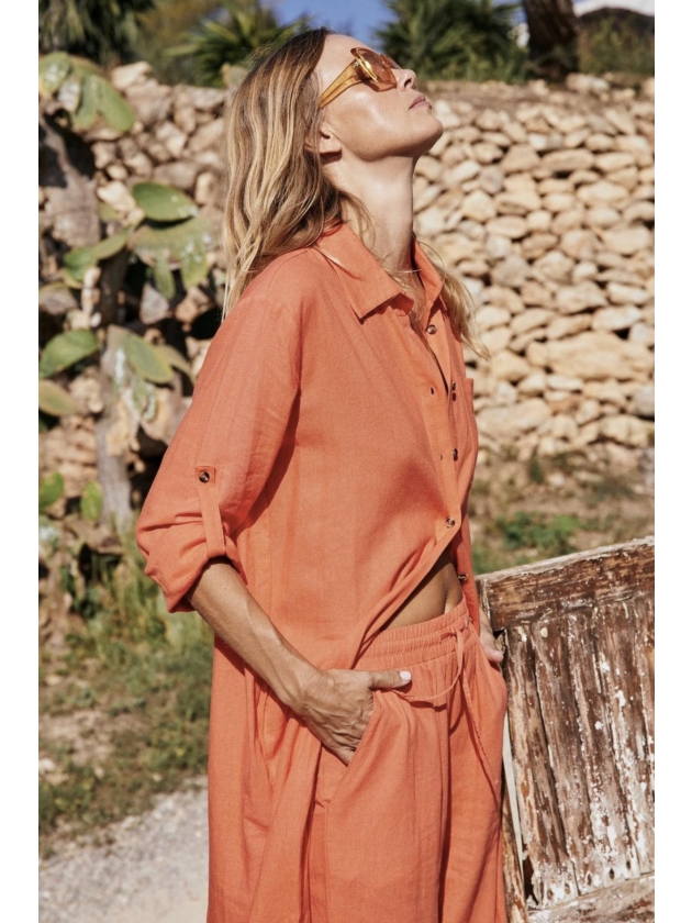 Freequent Jurk Hot Coral