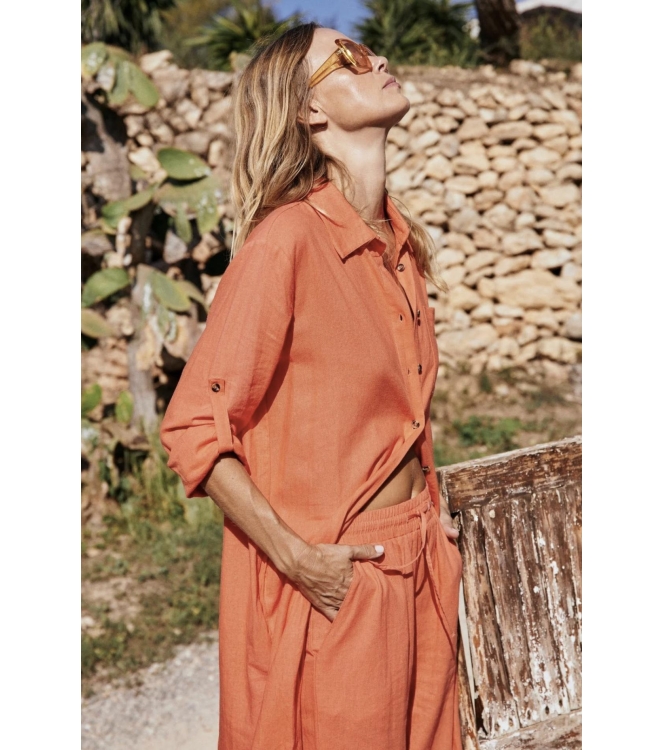 Freequent Jurk Hot Coral