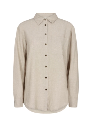 Freequent Shirt Sand Melange