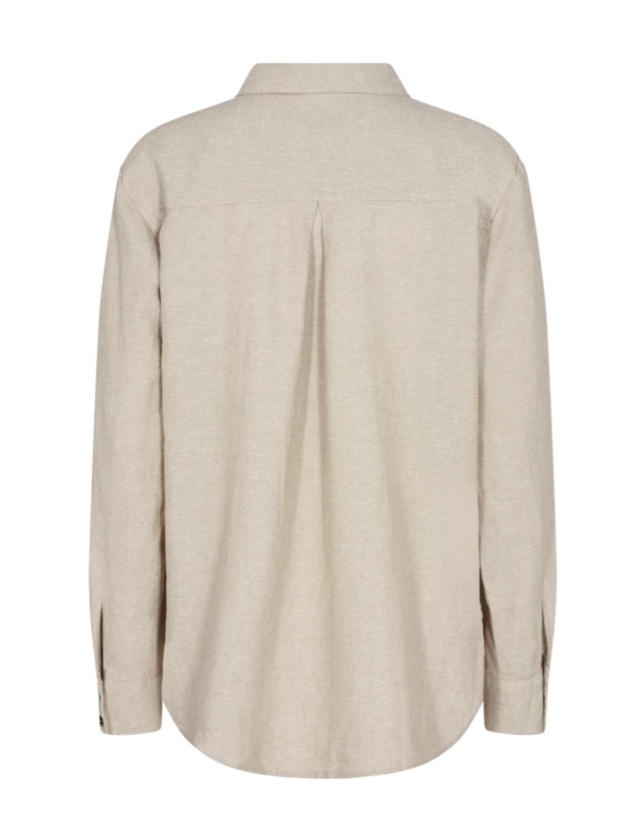 Freequent Shirt Sand Melange