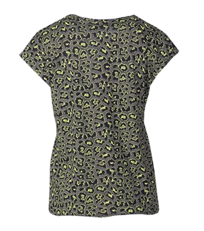 Freequent T-shirt  Dusty Olive w.Black
