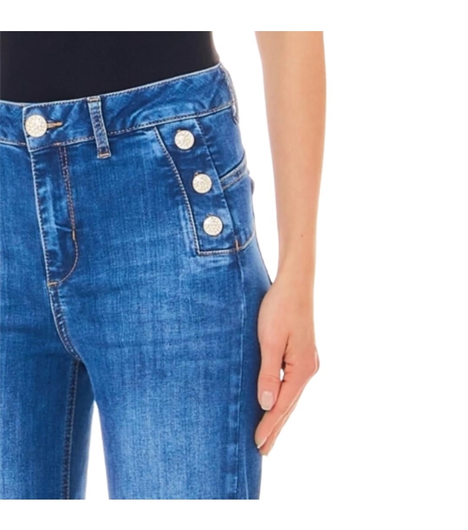 Liu Jo DENIM BLUE CHIC MARINE - PANTS 78667