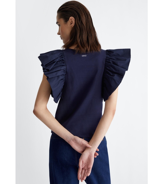 Liu Jo JERSEY/POPELINE - T-SHIRT N9383