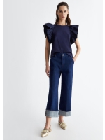 Liu Jo JERSEY/POPELINE - T-SHIRT N9383