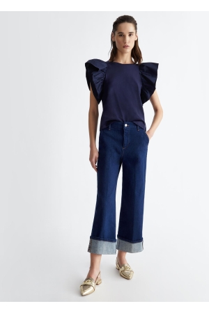 Liu Jo JERSEY/POPELINE - T-SHIRT N9383
