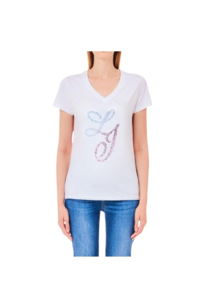 Liu Jo LIUJO JERSEY LOGO - T-SHIRT N9285