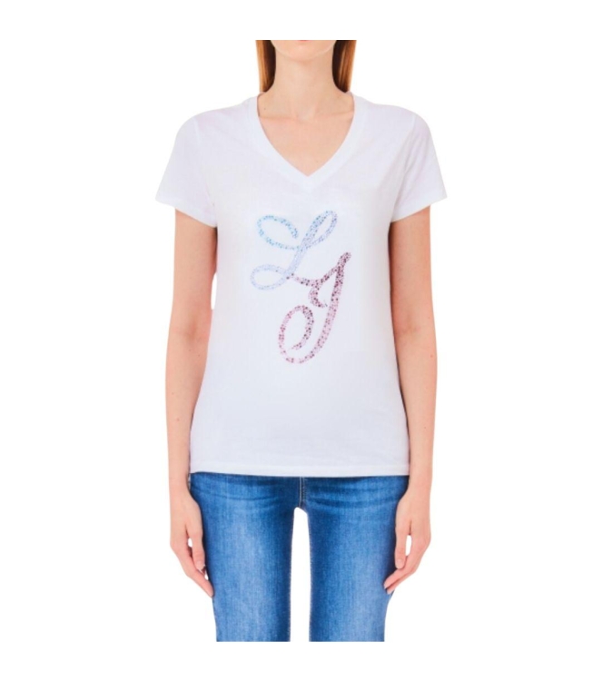 Liu Jo LIUJO JERSEY LOGO - T-SHIRT N9285