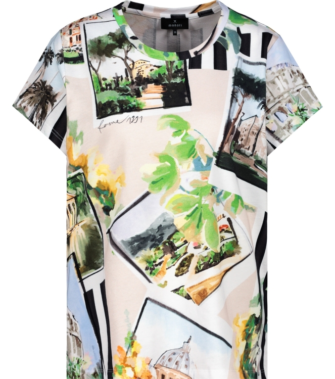 Monari T-Shirt 117 Maror gemusstert