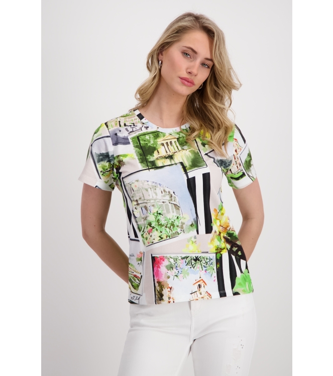 Monari T-Shirt 117 Maror gemusstert